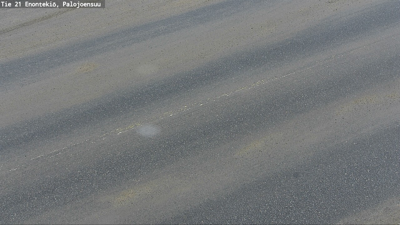 Weather Camera Image Road 21 Enontekiö, Palojoensuu, Enontekiö, Lappi