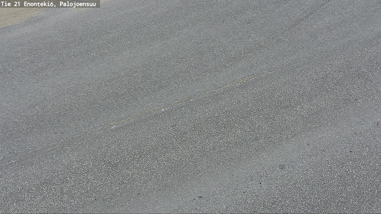 Weather Camera Image Road 21 Enontekiö, Palojoensuu, Enontekiö, Lappi