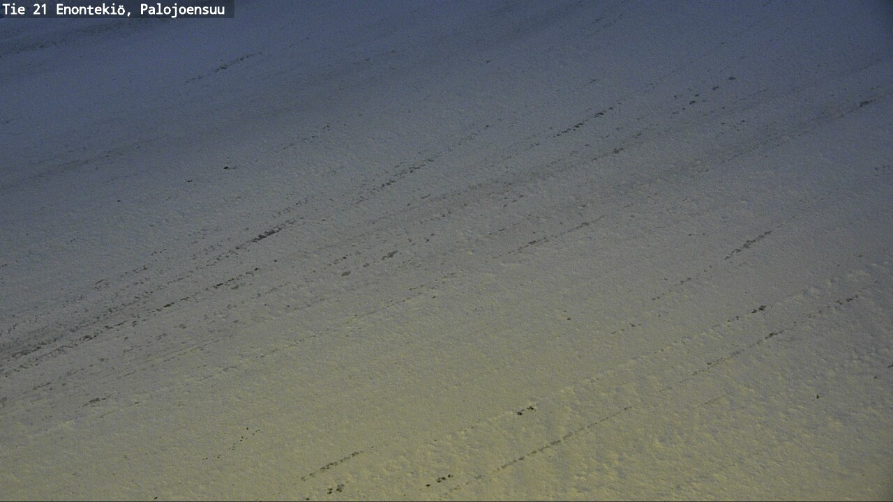 Weather Camera Image Road 21 Enontekiö, Palojoensuu, Enontekiö, Lappi