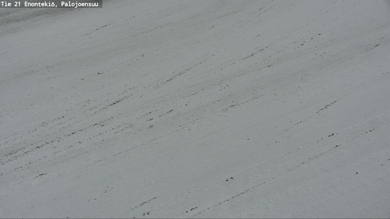 Weather Camera Image Väg 21 Enontekis, Palojoensuu, Enontekiö, Lappi