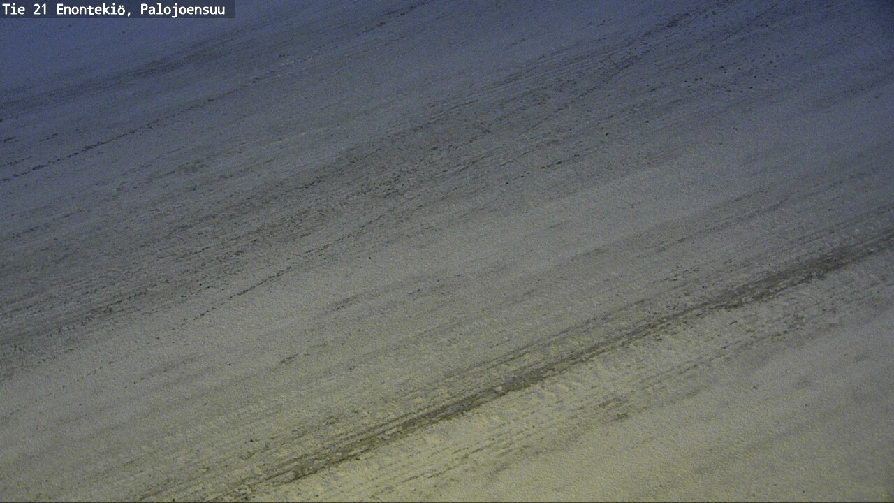 Weather Camera Image Väg 21 Enontekis, Palojoensuu, Enontekiö, Lappi