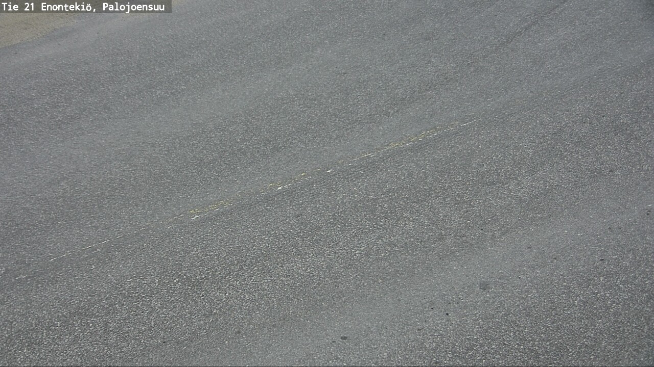 Weather Camera Image Road 21 Enontekiö, Palojoensuu, Enontekiö, Lappi