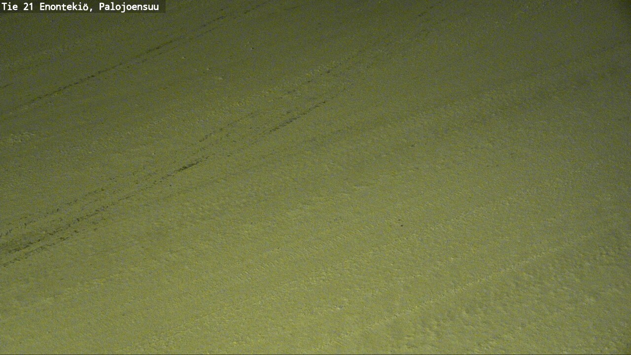 Weather Camera Image Väg 21 Enontekis, Palojoensuu, Enontekiö, Lappi