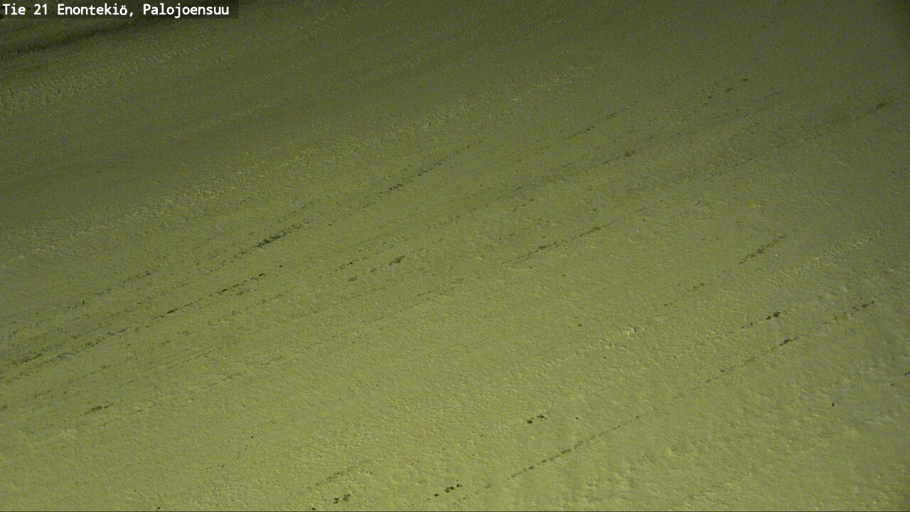Weather Camera Image Väg 21 Enontekis, Palojoensuu, Enontekiö, Lappi