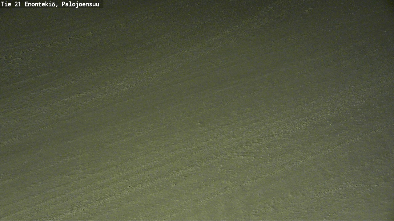 Weather Camera Image Väg 21 Enontekis, Palojoensuu, Enontekiö, Lappi