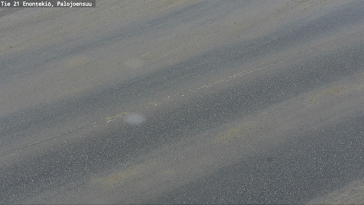 Weather Camera Image Road 21 Enontekiö, Palojoensuu, Enontekiö, Lappi