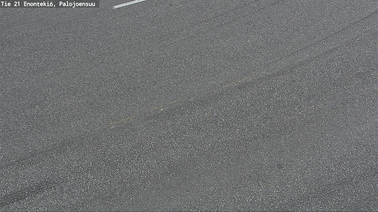 Weather Camera Image Väg 21 Enontekis, Palojoensuu, Enontekiö, Lappi