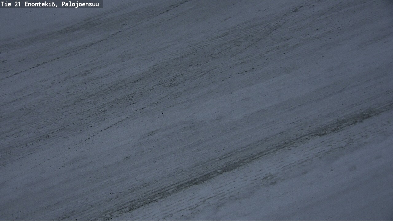 Weather Camera Image Väg 21 Enontekis, Palojoensuu, Enontekiö, Lappi