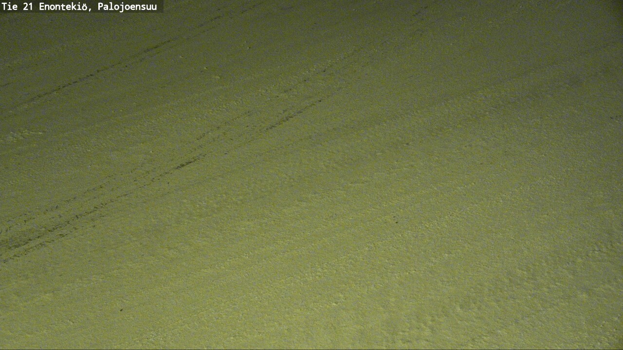Weather Camera Image Väg 21 Enontekis, Palojoensuu, Enontekiö, Lappi
