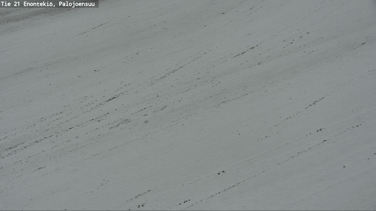 Weather Camera Image Väg 21 Enontekis, Palojoensuu, Enontekiö, Lappi