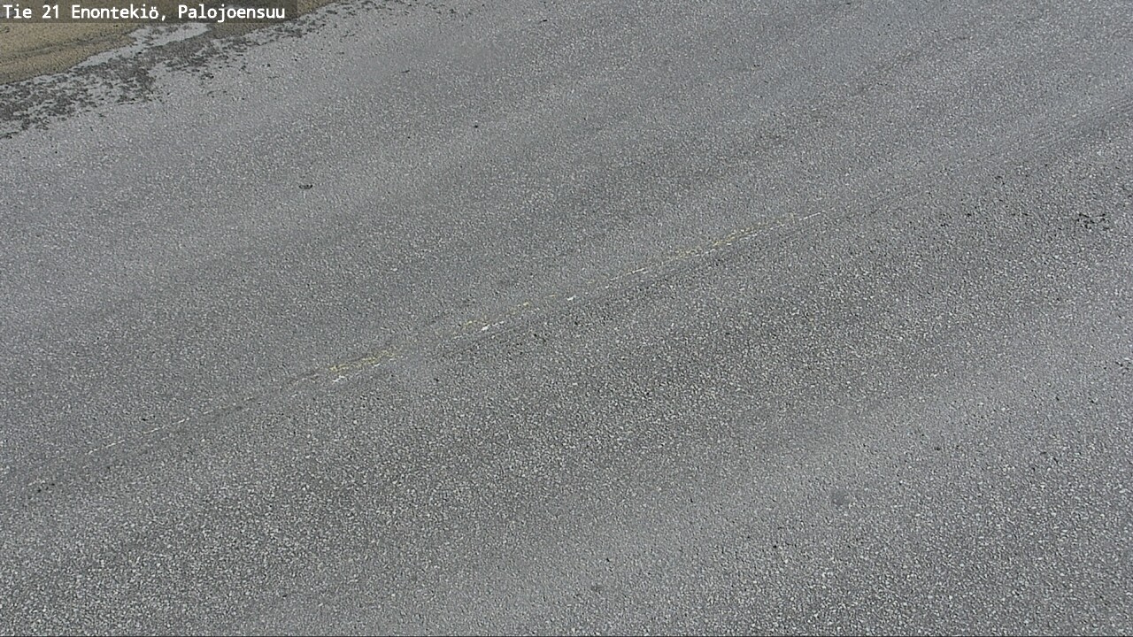 Weather Camera Image Road 21 Enontekiö, Palojoensuu, Enontekiö, Lappi