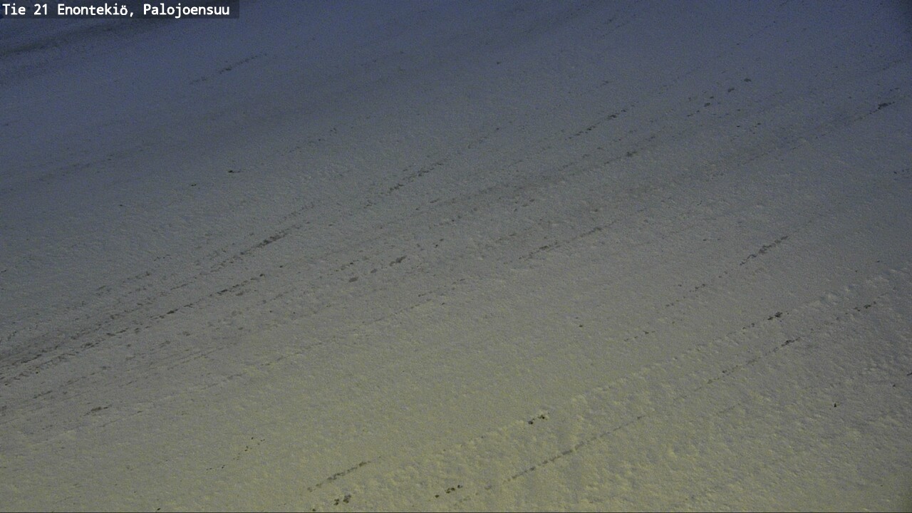 Weather Camera Image Väg 21 Enontekis, Palojoensuu, Enontekiö, Lappi