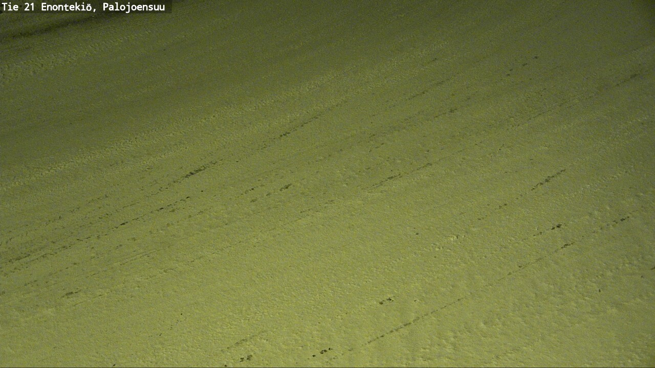 Weather Camera Image Väg 21 Enontekis, Palojoensuu, Enontekiö, Lappi