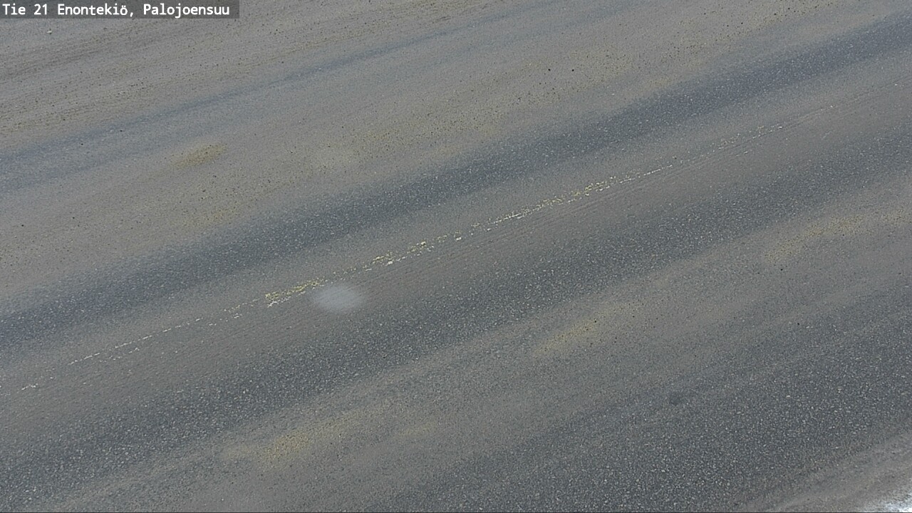 Weather Camera Image Road 21 Enontekiö, Palojoensuu, Enontekiö, Lappi