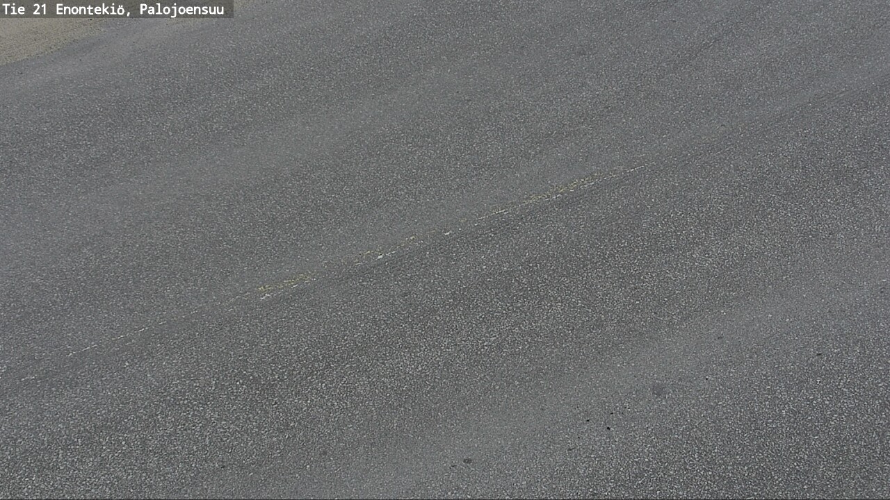 Weather Camera Image Road 21 Enontekiö, Palojoensuu, Enontekiö, Lappi