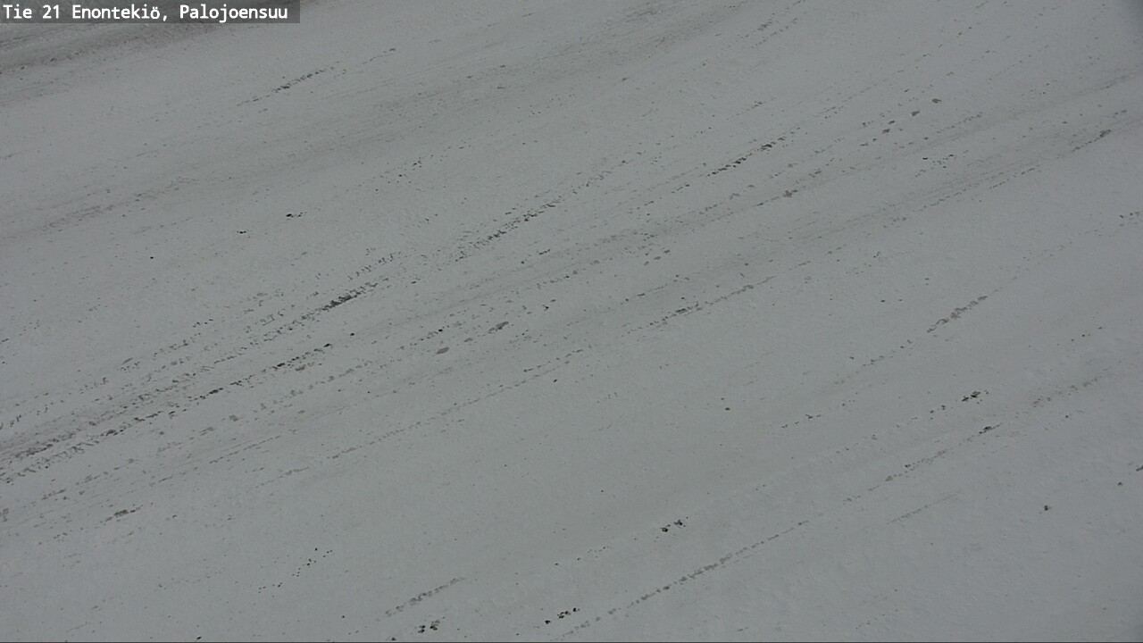 Weather Camera Image Väg 21 Enontekis, Palojoensuu, Enontekiö, Lappi