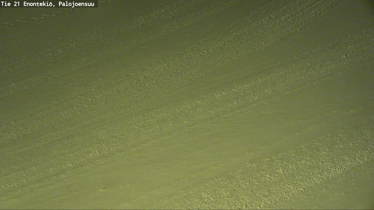 Weather Camera Image Väg 21 Enontekis, Palojoensuu, Enontekiö, Lappi