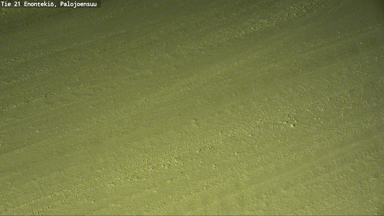 Weather Camera Image Väg 21 Enontekis, Palojoensuu, Enontekiö, Lappi