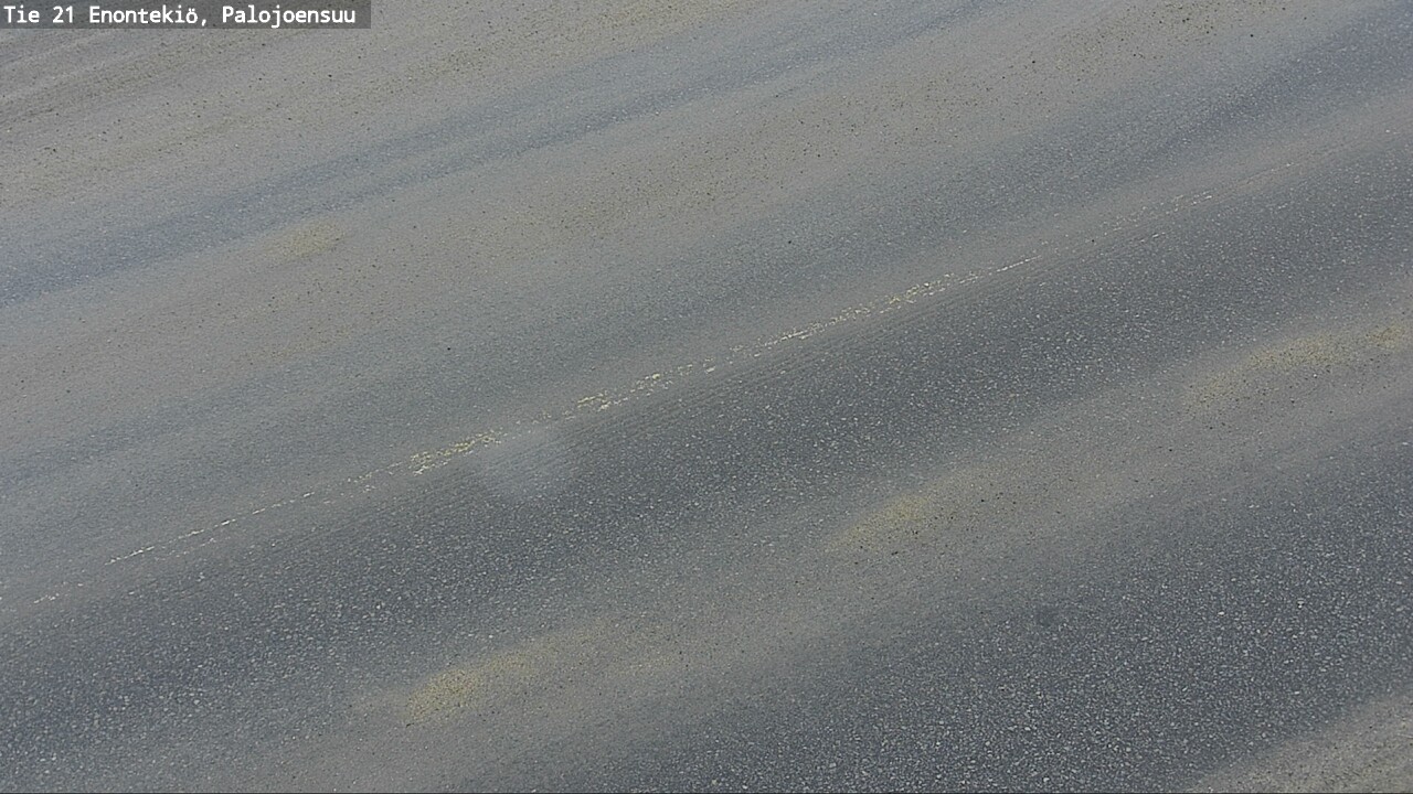 Weather Camera Image Road 21 Enontekiö, Palojoensuu, Enontekiö, Lappi