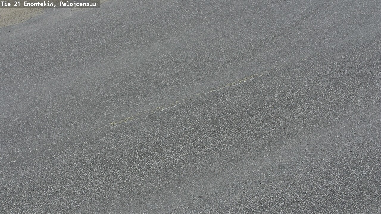 Weather Camera Image Road 21 Enontekiö, Palojoensuu, Enontekiö, Lappi