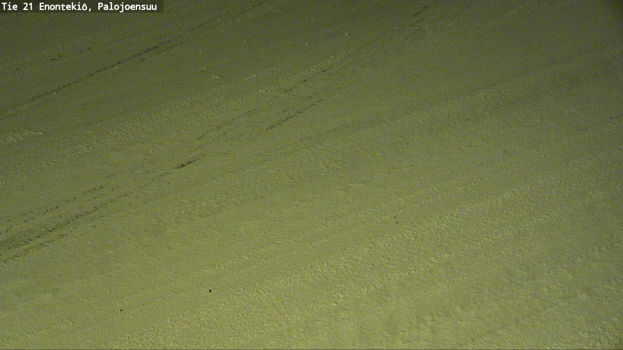 Weather Camera Image Väg 21 Enontekis, Palojoensuu, Enontekiö, Lappi