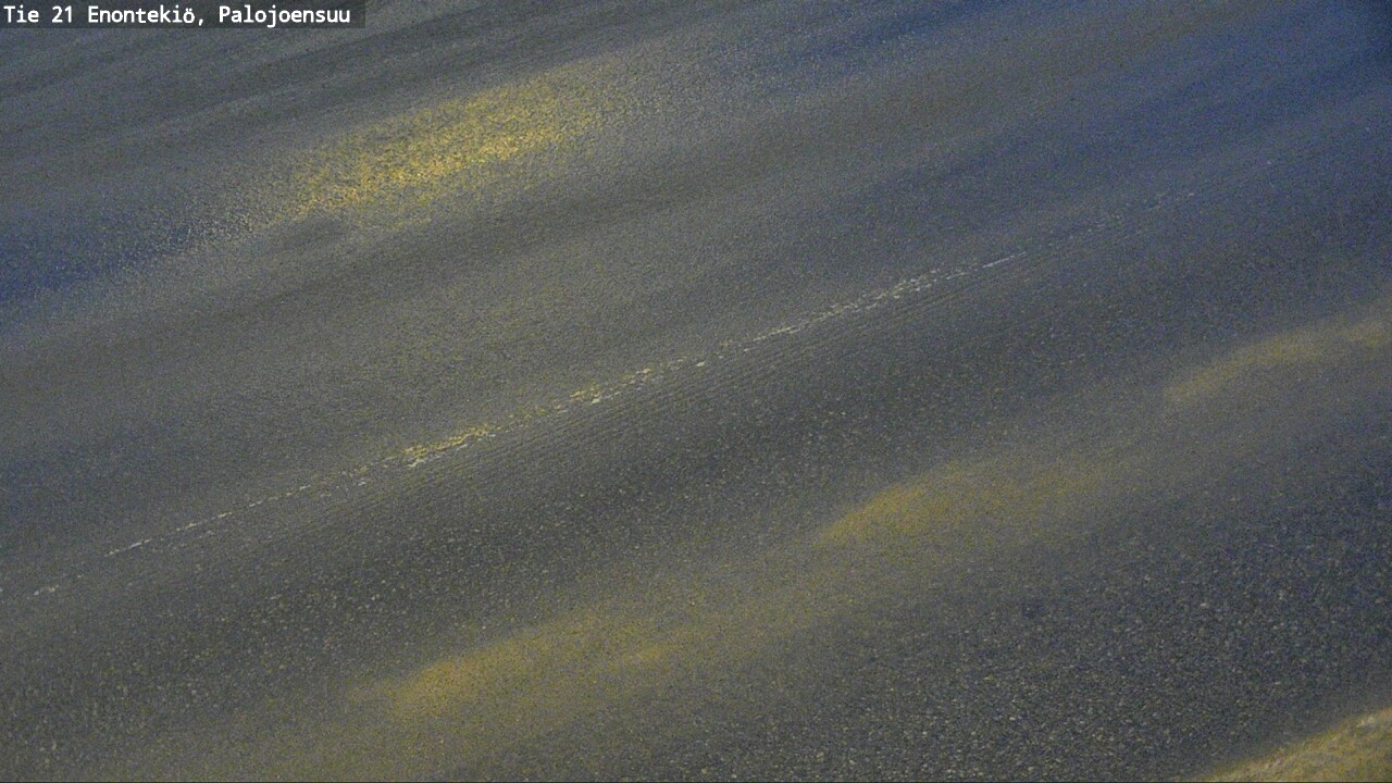 Weather Camera Image Road 21 Enontekiö, Palojoensuu, Enontekiö, Lappi