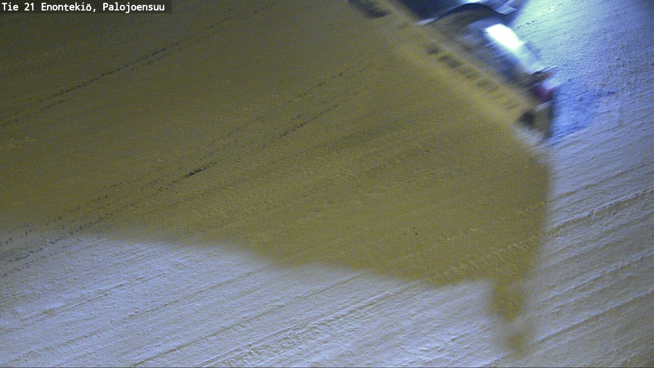 Weather Camera Image Väg 21 Enontekis, Palojoensuu, Enontekiö, Lappi