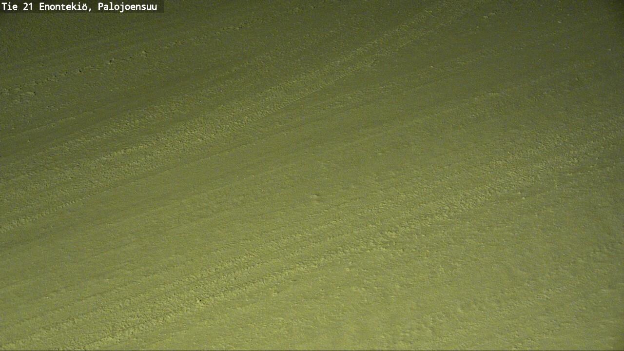 Weather Camera Image Väg 21 Enontekis, Palojoensuu, Enontekiö, Lappi