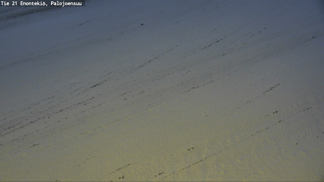 Weather Camera Image Road 21 Enontekiö, Palojoensuu, Enontekiö, Lappi