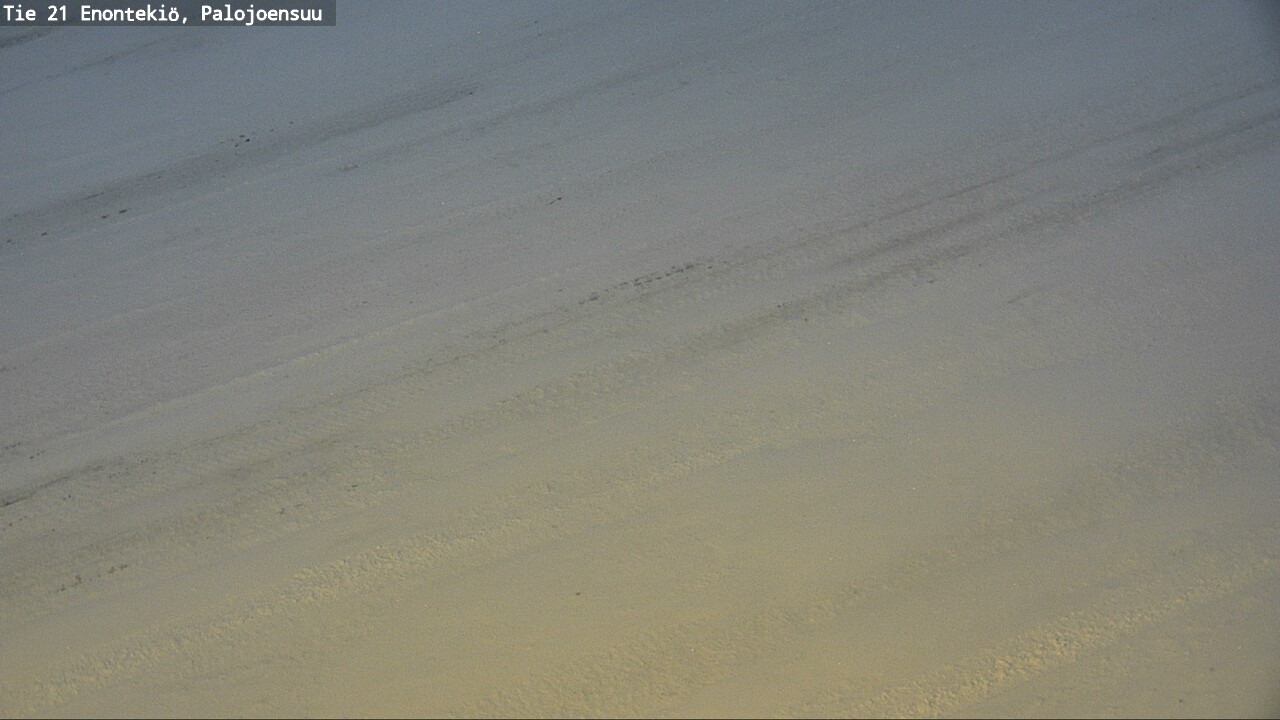 Weather Camera Image Väg 21 Enontekis, Palojoensuu, Enontekiö, Lappi