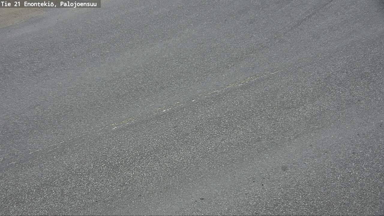 Weather Camera Image Road 21 Enontekiö, Palojoensuu, Enontekiö, Lappi