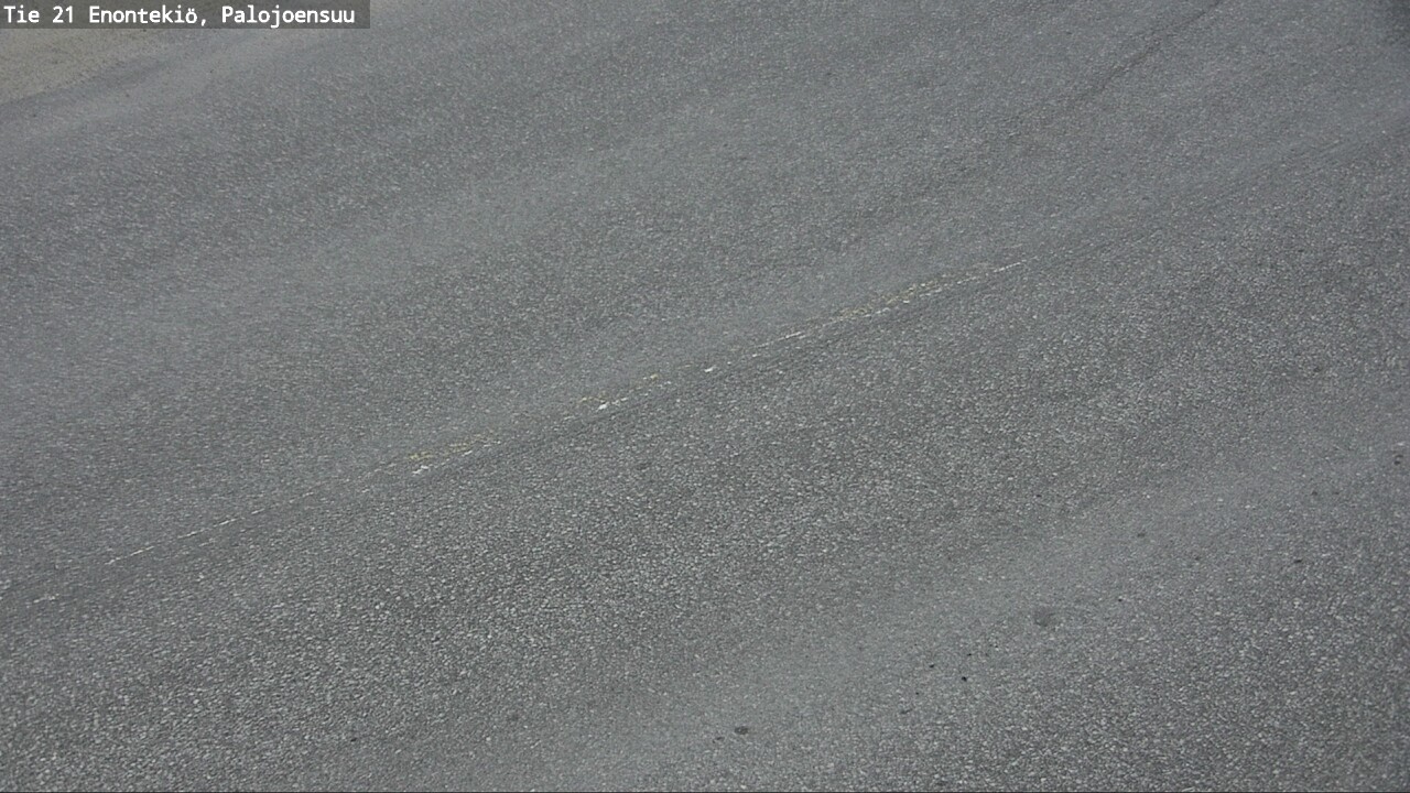 Weather Camera Image Road 21 Enontekiö, Palojoensuu, Enontekiö, Lappi