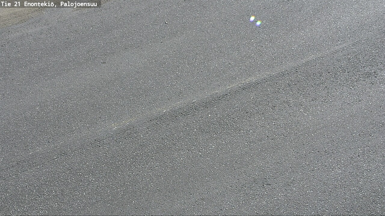 Weather Camera Image Road 21 Enontekiö, Palojoensuu, Enontekiö, Lappi