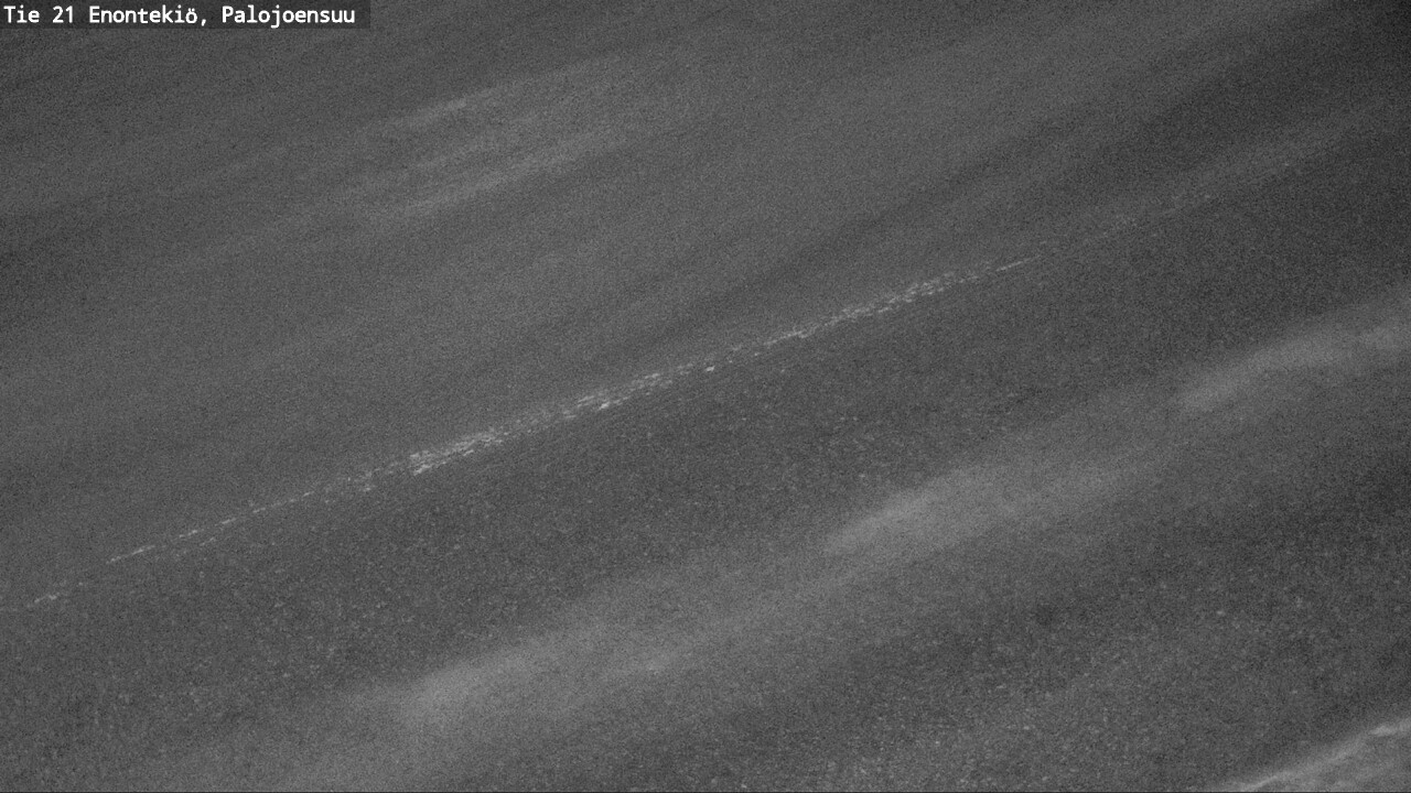 Weather Camera Image Road 21 Enontekiö, Palojoensuu, Enontekiö, Lappi
