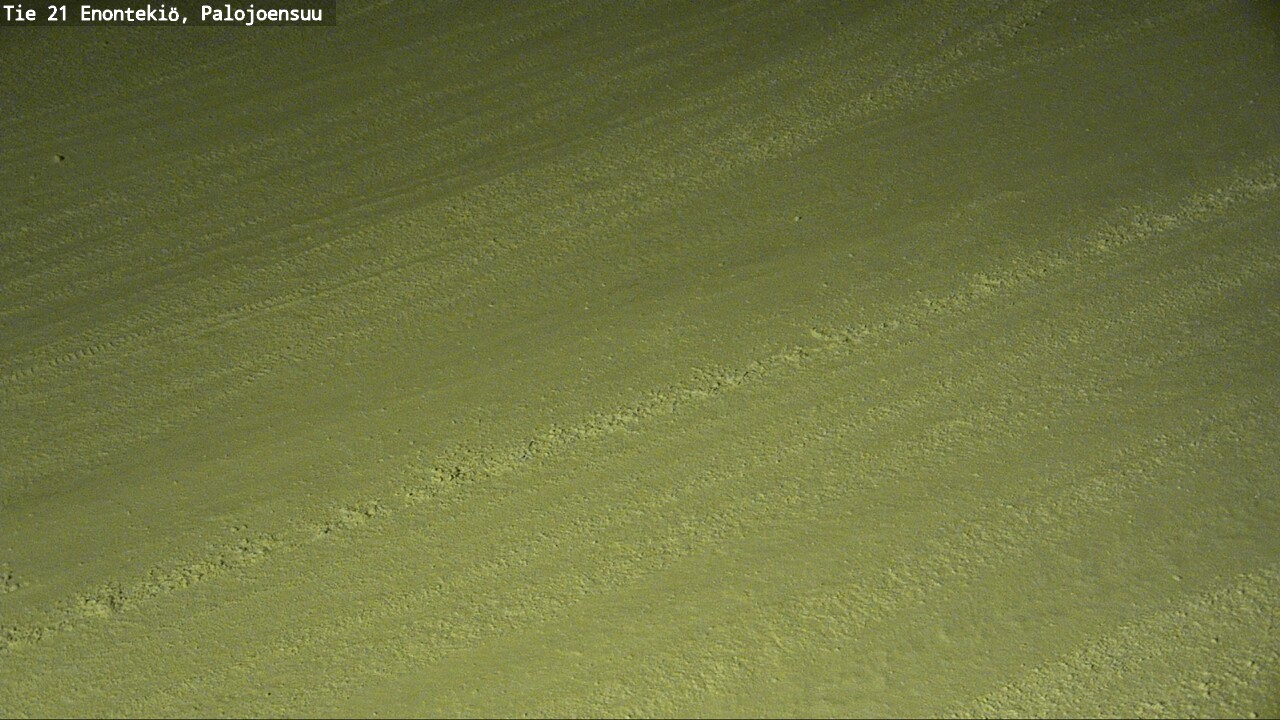 Weather Camera Image Väg 21 Enontekis, Palojoensuu, Enontekiö, Lappi