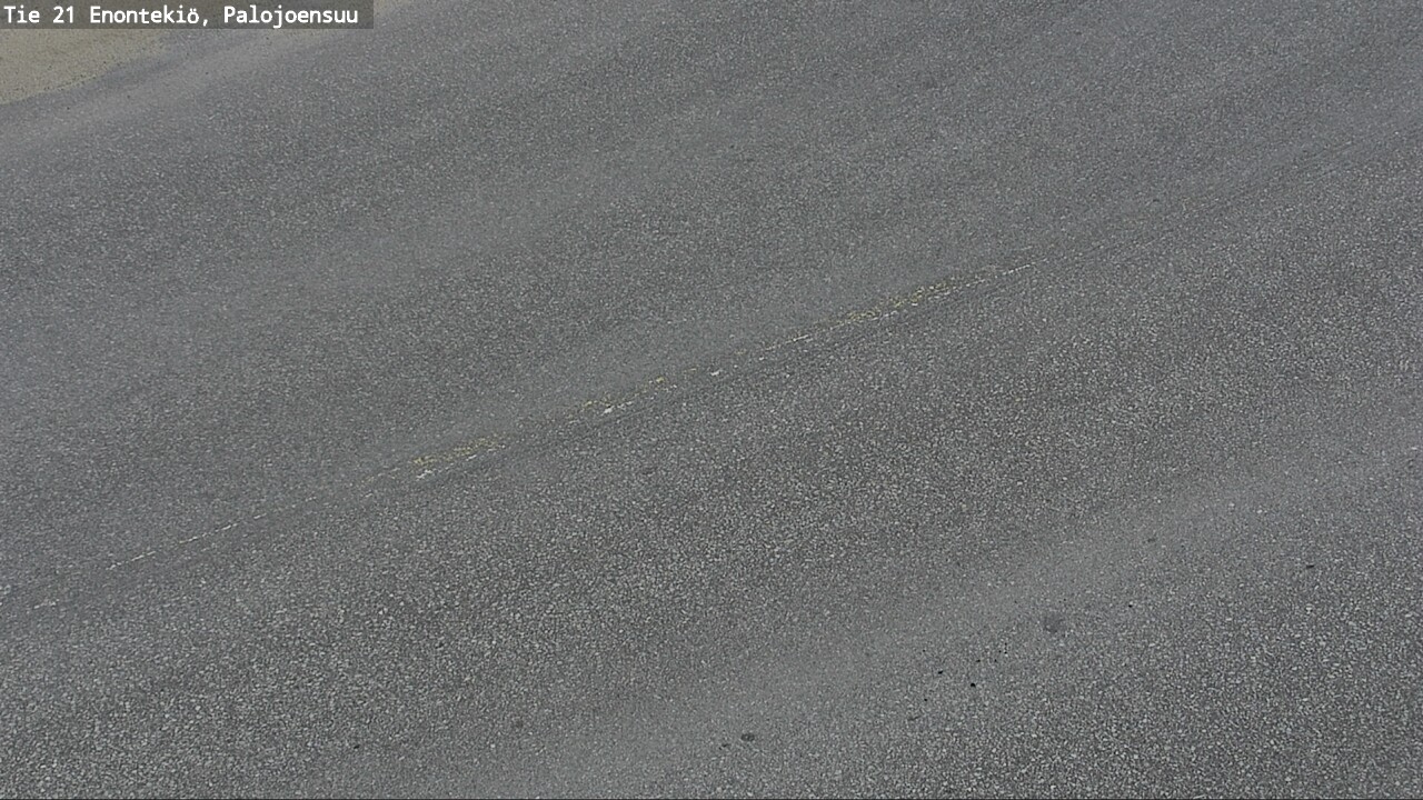 Weather Camera Image Väg 21 Enontekis, Palojoensuu, Enontekiö, Lappi