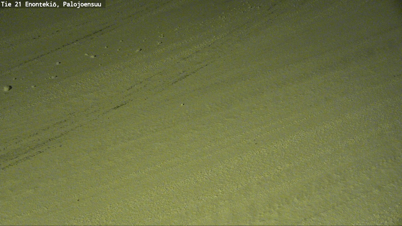 Weather Camera Image Väg 21 Enontekis, Palojoensuu, Enontekiö, Lappi