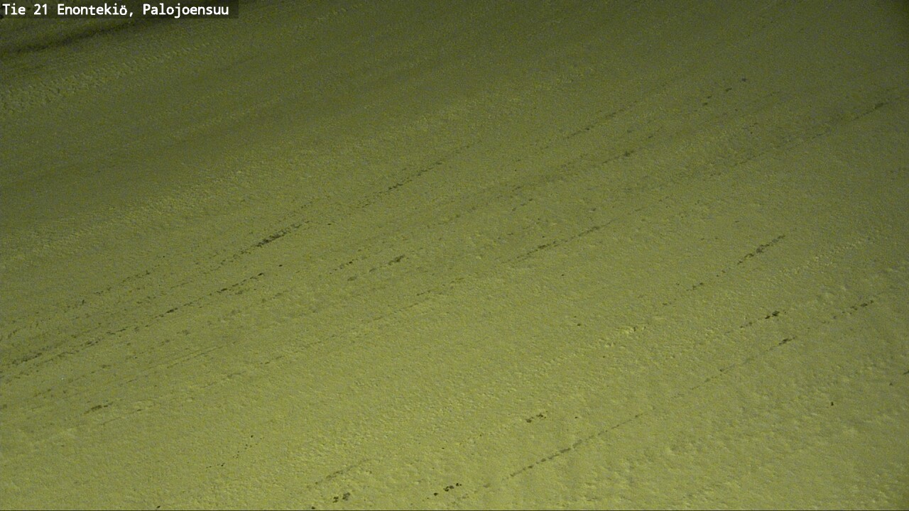 Weather Camera Image Väg 21 Enontekis, Palojoensuu, Enontekiö, Lappi