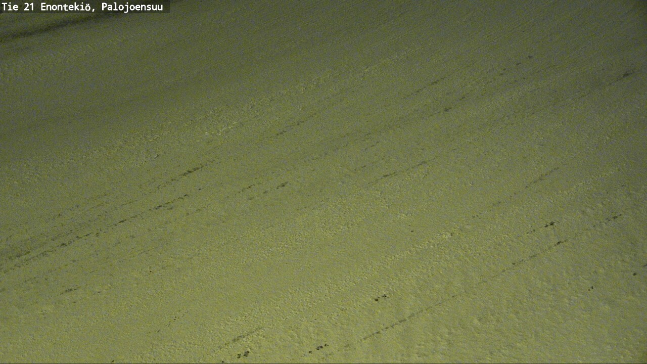 Weather Camera Image Väg 21 Enontekis, Palojoensuu, Enontekiö, Lappi
