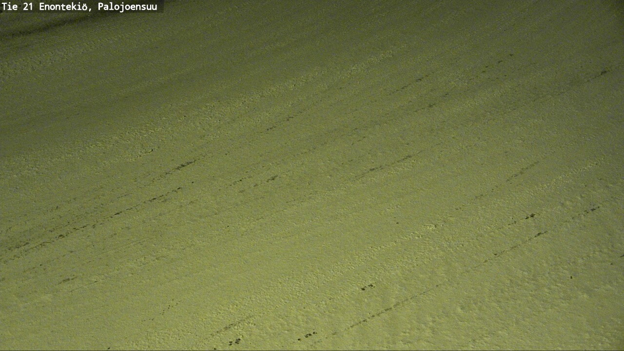 Weather Camera Image Väg 21 Enontekis, Palojoensuu, Enontekiö, Lappi