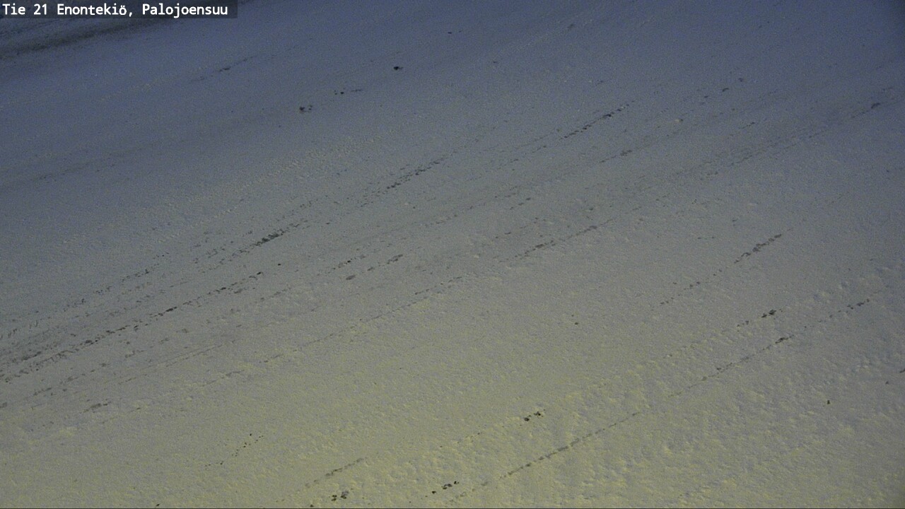 Weather Camera Image Road 21 Enontekiö, Palojoensuu, Enontekiö, Lappi