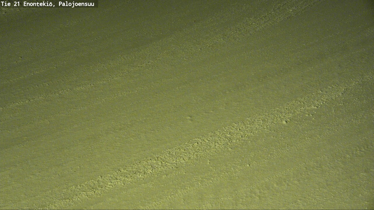 Weather Camera Image Väg 21 Enontekis, Palojoensuu, Enontekiö, Lappi