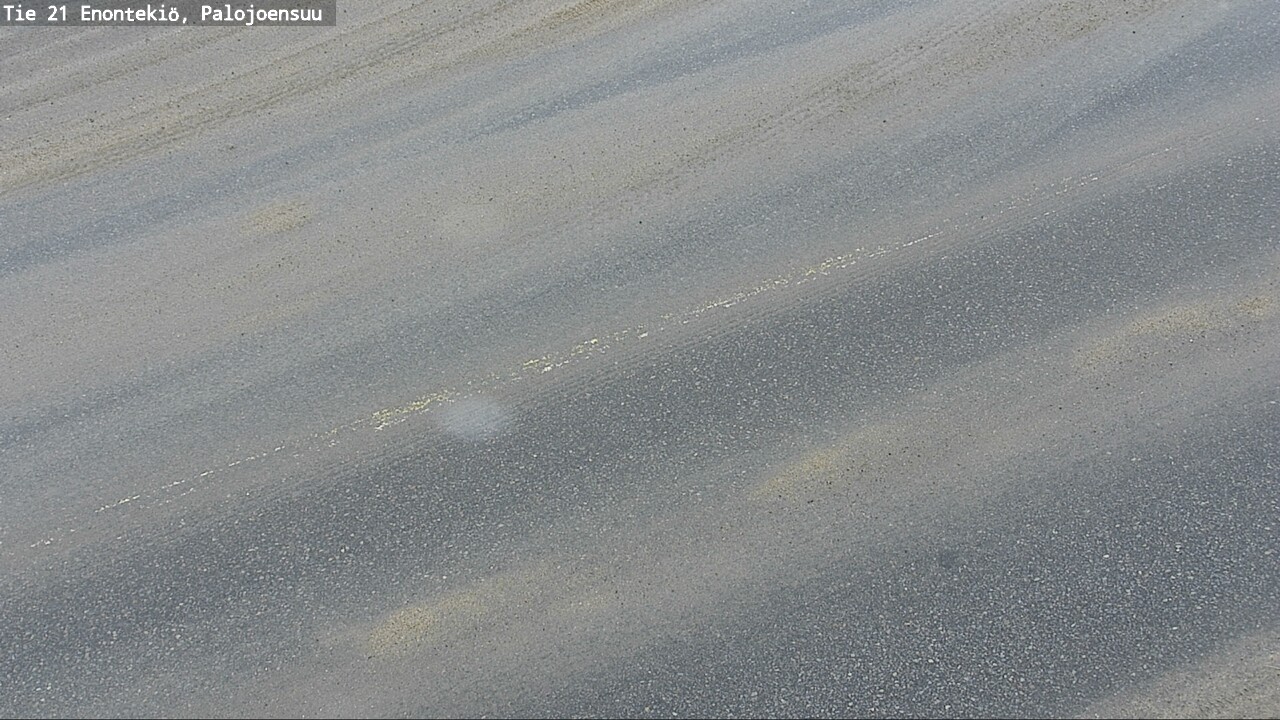 Weather Camera Image Road 21 Enontekiö, Palojoensuu, Enontekiö, Lappi