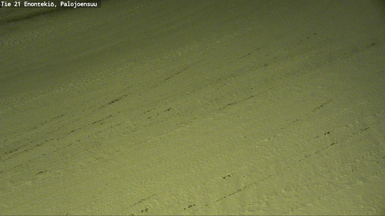 Weather Camera Image Väg 21 Enontekis, Palojoensuu, Enontekiö, Lappi