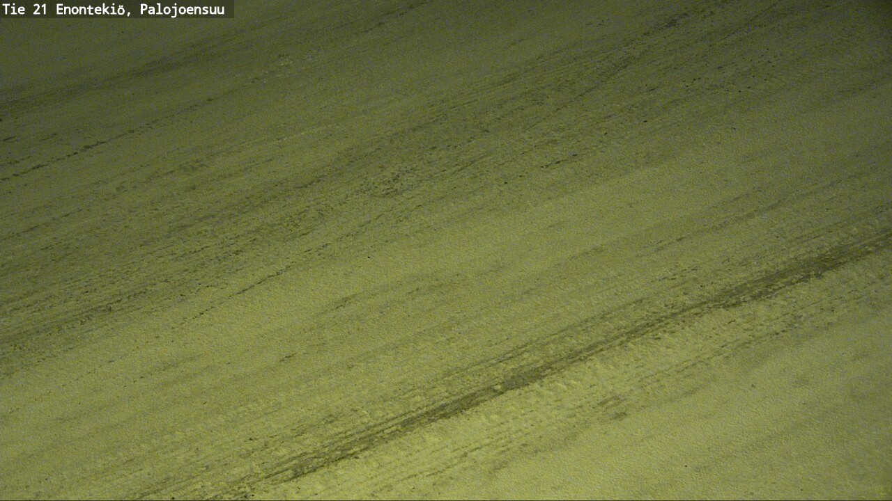Weather Camera Image Väg 21 Enontekis, Palojoensuu, Enontekiö, Lappi