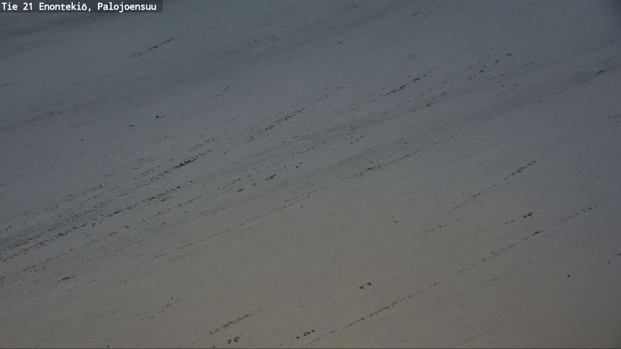 Weather Camera Image Väg 21 Enontekis, Palojoensuu, Enontekiö, Lappi