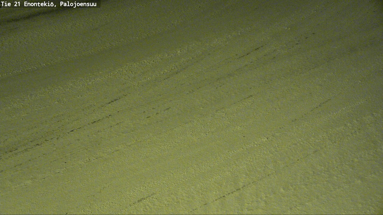 Weather Camera Image Väg 21 Enontekis, Palojoensuu, Enontekiö, Lappi
