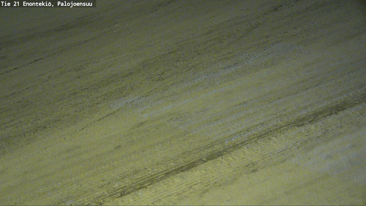 Weather Camera Image Väg 21 Enontekis, Palojoensuu, Enontekiö, Lappi