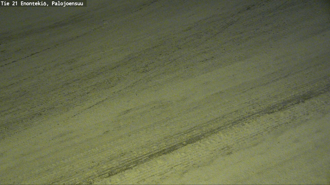 Weather Camera Image Väg 21 Enontekis, Palojoensuu, Enontekiö, Lappi