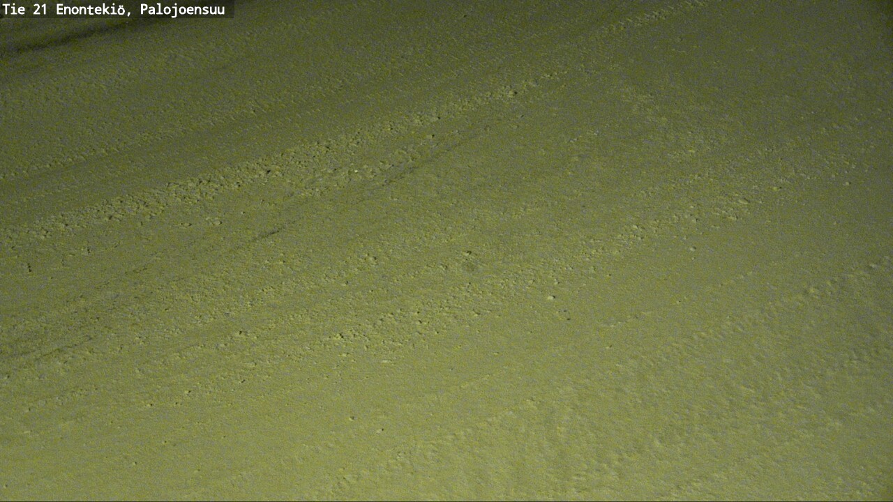 Weather Camera Image Väg 21 Enontekis, Palojoensuu, Enontekiö, Lappi